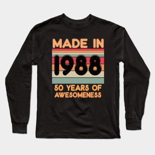 Made In 1988 Long Sleeve T-Shirt